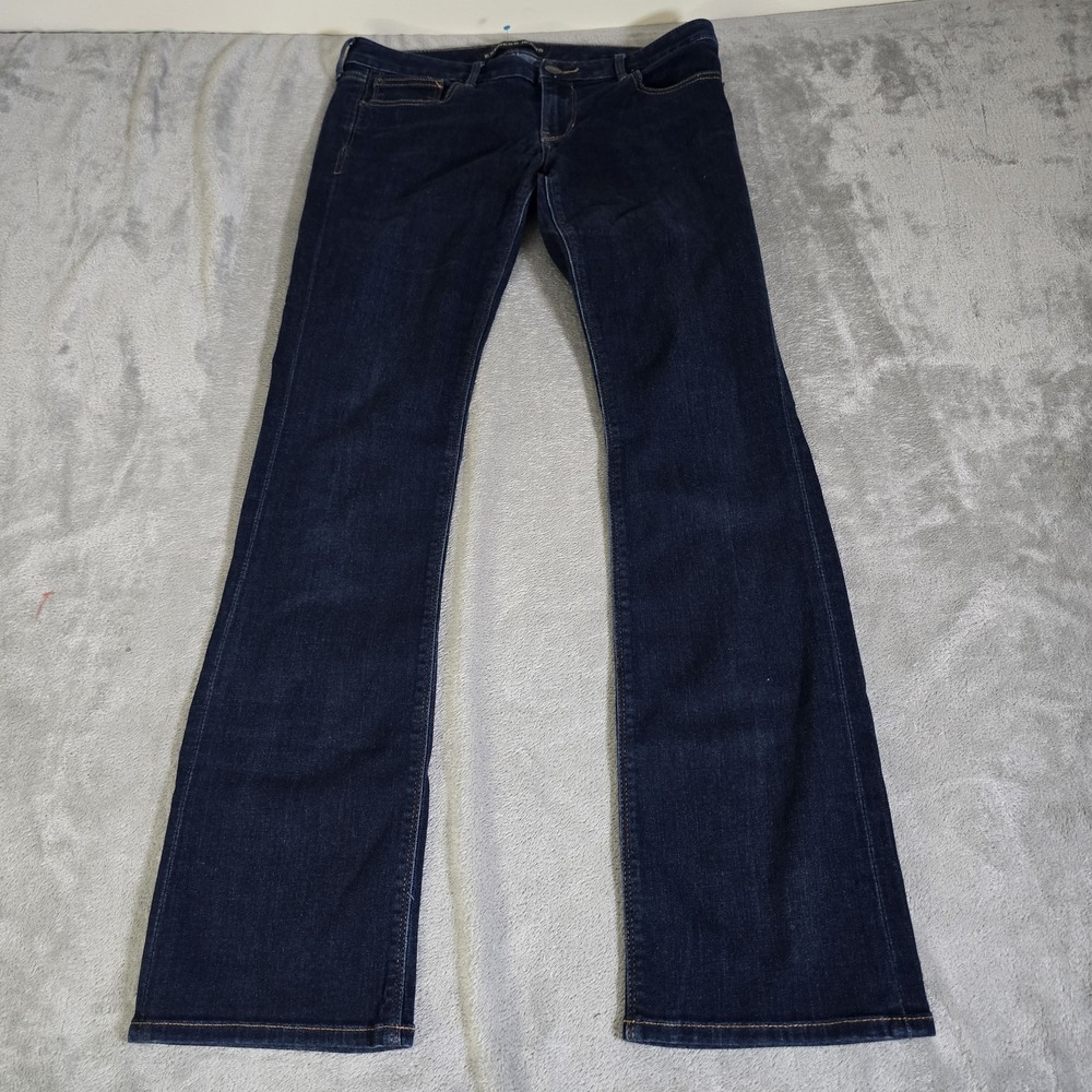 Express Jeans Womens 8R Blue Barely Boot Low Rise Stretch Denim Normcore Casual